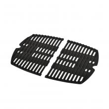 Stanbroil Cast Iron Cooking Grates for Weber Q1000 Series, Q1200, Q1400 Gas Grill - Replacement for Weber 7644 - Set of 2