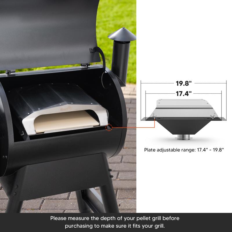 Stanbroil Grill Griddle Hack/Pellet Grill Griddle Insert Accessory -  Replacement for Traeger, Pit Boss, Camp Chef, Green Mountain, Z Grills and  Smokin Brothers Pellet Grills - Stanbroil Outdoor