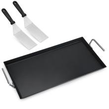 Stanbroil Double Burner Griddle Pan with 2 Spatulas, 20